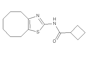 N-(4,5,6,7,8,9-hexahydrocycloocta[d]thiazol-2-yl)cyclobutanecarboxamide