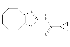 N-(4,5,6,7,8,9-hexahydrocycloocta[d]thiazol-2-yl)cyclopropanecarboxamide