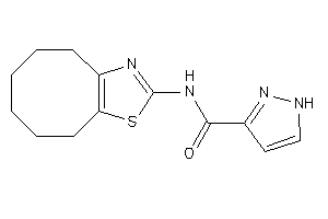 N-(4,5,6,7,8,9-hexahydrocycloocta[d]thiazol-2-yl)-1H-pyrazole-3-carboxamide