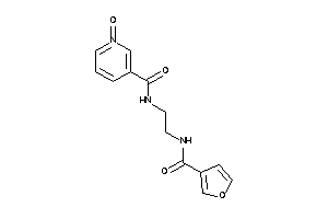 N-[2-(3-furoylamino)ethyl]-1-keto-nicotinamide