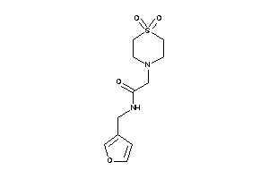 2-(1,1-diketo-1,4-thiazinan-4-yl)-N-(3-furfuryl)acetamide