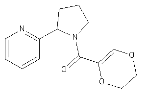 2,3-dihydro-1,4-dioxin-5-yl-[2-(2-pyridyl)pyrrolidino]methanone