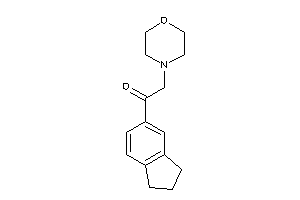 1-indan-5-yl-2-morpholino-ethanone