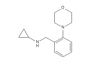 Cyclopropyl-(2-morpholinobenzyl)amine