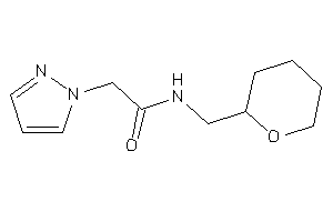 2-pyrazol-1-yl-N-(tetrahydropyran-2-ylmethyl)acetamide