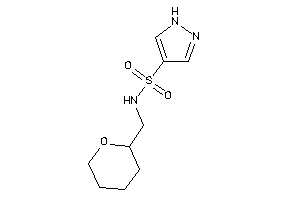 Image of N-(tetrahydropyran-2-ylmethyl)-1H-pyrazole-4-sulfonamide