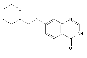 7-(tetrahydropyran-2-ylmethylamino)-3H-quinazolin-4-one