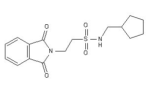 N-(cyclopentylmethyl)-2-phthalimido-ethanesulfonamide