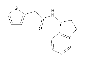 N-indan-1-yl-2-(2-thienyl)acetamide