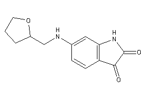 Image of 6-(tetrahydrofurfurylamino)isatin