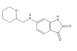Image of 6-(tetrahydropyran-2-ylmethylamino)isatin