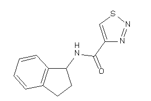 N-indan-1-ylthiadiazole-4-carboxamide