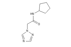 N-cyclopentyl-2-(1,2,4-triazol-1-yl)acetamide