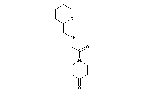 1-[2-(tetrahydropyran-2-ylmethylamino)acetyl]-4-piperidone