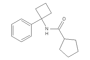 N-(1-phenylcyclobutyl)cyclopentanecarboxamide