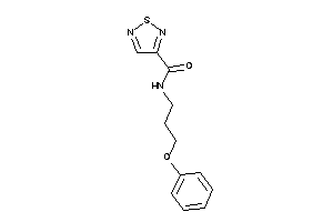 Image of N-(3-phenoxypropyl)-1,2,5-thiadiazole-3-carboxamide