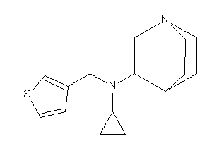 Cyclopropyl-quinuclidin-3-yl-(3-thenyl)amine