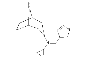 8-azabicyclo[3.2.1]octan-3-yl-cyclopropyl-(3-thenyl)amine