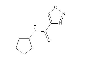 N-cyclopentylthiadiazole-4-carboxamide