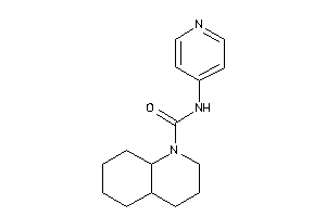 N-(4-pyridyl)-3,4,4a,5,6,7,8,8a-octahydro-2H-quinoline-1-carboxamide