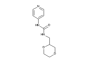 1-(1,4-dioxan-2-ylmethyl)-3-(4-pyridyl)urea