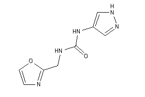 1-(oxazol-2-ylmethyl)-3-(1H-pyrazol-4-yl)urea