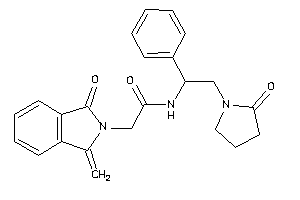 2-(1-keto-3-methylene-isoindolin-2-yl)-N-[2-(2-ketopyrrolidino)-1-phenyl-ethyl]acetamide