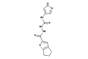 1-(5,6-dihydro-4H-cyclopenta[b]thiophene-2-carbonylamino)-3-(1H-pyrazol-4-yl)urea