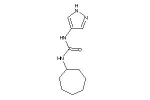 1-cycloheptyl-3-(1H-pyrazol-4-yl)urea