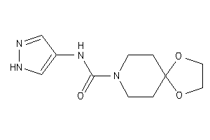 N-(1H-pyrazol-4-yl)-1,4-dioxa-8-azaspiro[4.5]decane-8-carboxamide