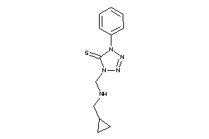 1-[(cyclopropylmethylamino)methyl]-4-phenyl-tetrazole-5-thione