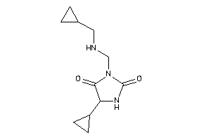 5-cyclopropyl-3-[(cyclopropylmethylamino)methyl]hydantoin