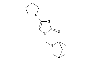 3-(5-azabicyclo[2.2.1]heptan-5-ylmethyl)-5-pyrrolidino-1,3,4-thiadiazole-2-thione