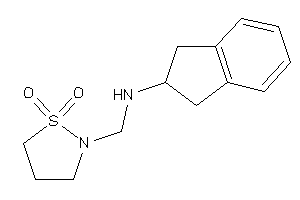 Image of (1,1-diketo-1,2-thiazolidin-2-yl)methyl-indan-2-yl-amine