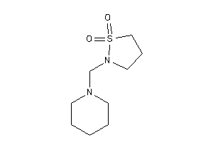 Image of 2-(piperidinomethyl)-1,2-thiazolidine 1,1-dioxide