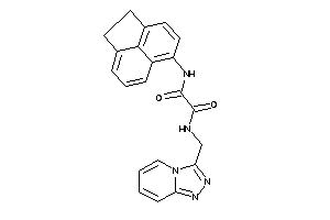 N'-acenaphthen-5-yl-N-([1,2,4]triazolo[4,3-a]pyridin-3-ylmethyl)oxamide