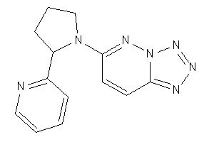 6-[2-(2-pyridyl)pyrrolidino]tetrazolo[5,1-f]pyridazine