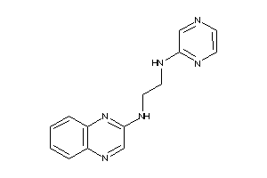 Pyrazin-2-yl-[2-(quinoxalin-2-ylamino)ethyl]amine