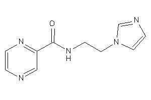 N-(2-imidazol-1-ylethyl)pyrazinamide