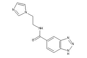 N-(2-imidazol-1-ylethyl)-1H-benzotriazole-5-carboxamide