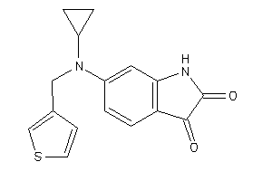 6-[cyclopropyl(3-thenyl)amino]isatin