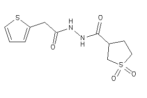 1,1-diketo-N'-[2-(2-thienyl)acetyl]thiolane-3-carbohydrazide