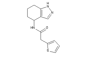 N-(4,5,6,7-tetrahydro-1H-indazol-4-yl)-2-(2-thienyl)acetamide