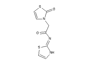 Image of 2-(2-keto-4-thiazolin-3-yl)-N-(4-thiazolin-2-ylidene)acetamide