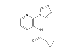 N-(2-imidazol-1-yl-3-pyridyl)cyclopropanecarboxamide