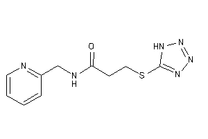 N-(2-pyridylmethyl)-3-(1H-tetrazol-5-ylthio)propionamide