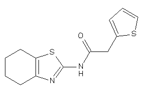 N-(4,5,6,7-tetrahydro-1,3-benzothiazol-2-yl)-2-(2-thienyl)acetamide