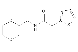 N-(1,4-dioxan-2-ylmethyl)-2-(2-thienyl)acetamide