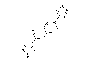 N-[4-(thiadiazol-4-yl)phenyl]-2H-triazole-4-carboxamide