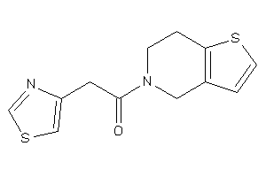 1-(6,7-dihydro-4H-thieno[3,2-c]pyridin-5-yl)-2-thiazol-4-yl-ethanone